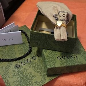 Gucci Green Paisley Jewelry Box